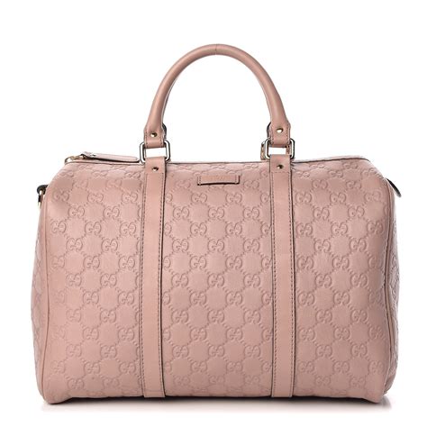 gucci guccissima medium joy boston pink|Gucci shoulder bag.